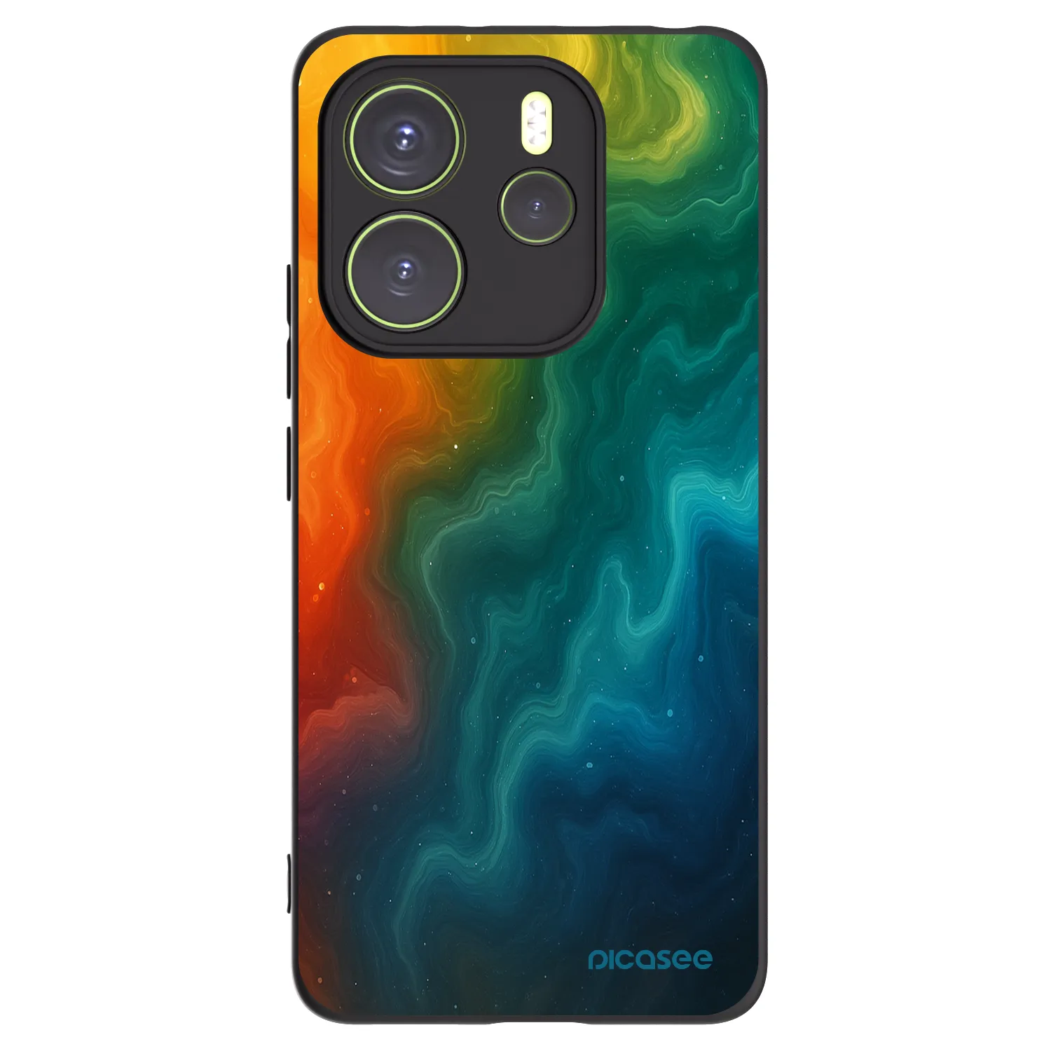 Picasee silikónový čierny obal pre Xiaomi Redmi Note 14 4G - Solar