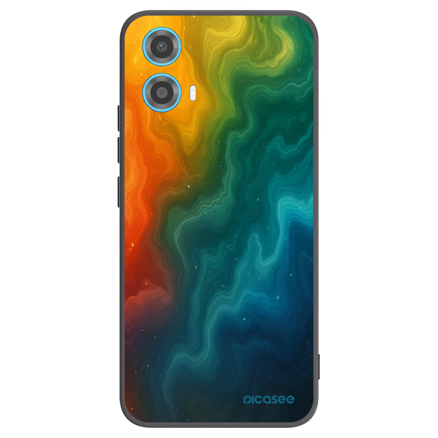 Picasee silikónový čierny obal pre Motorola Moto G34 5G - Solar