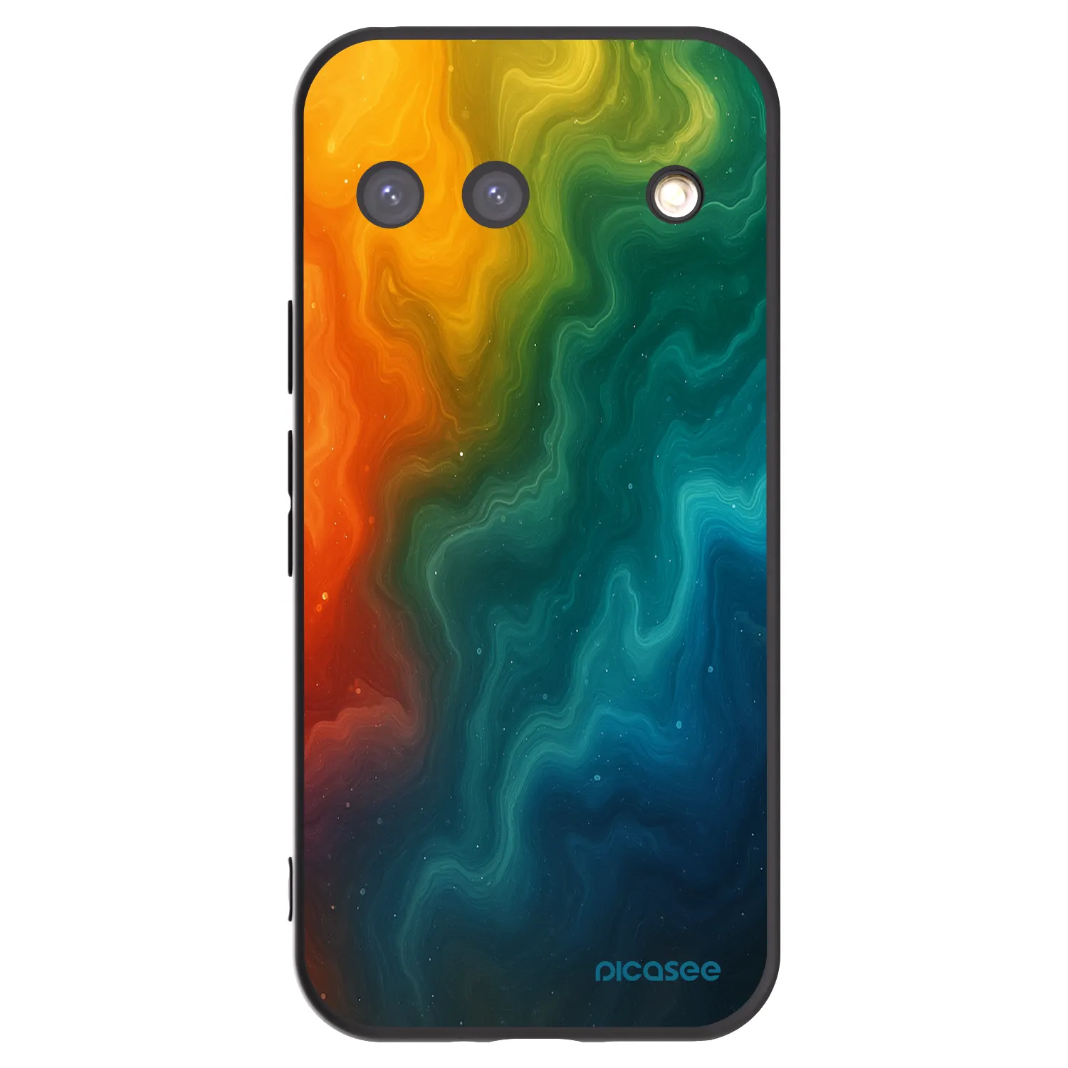 Picasee silikónový čierny obal pre Google Pixel 9 - Solar