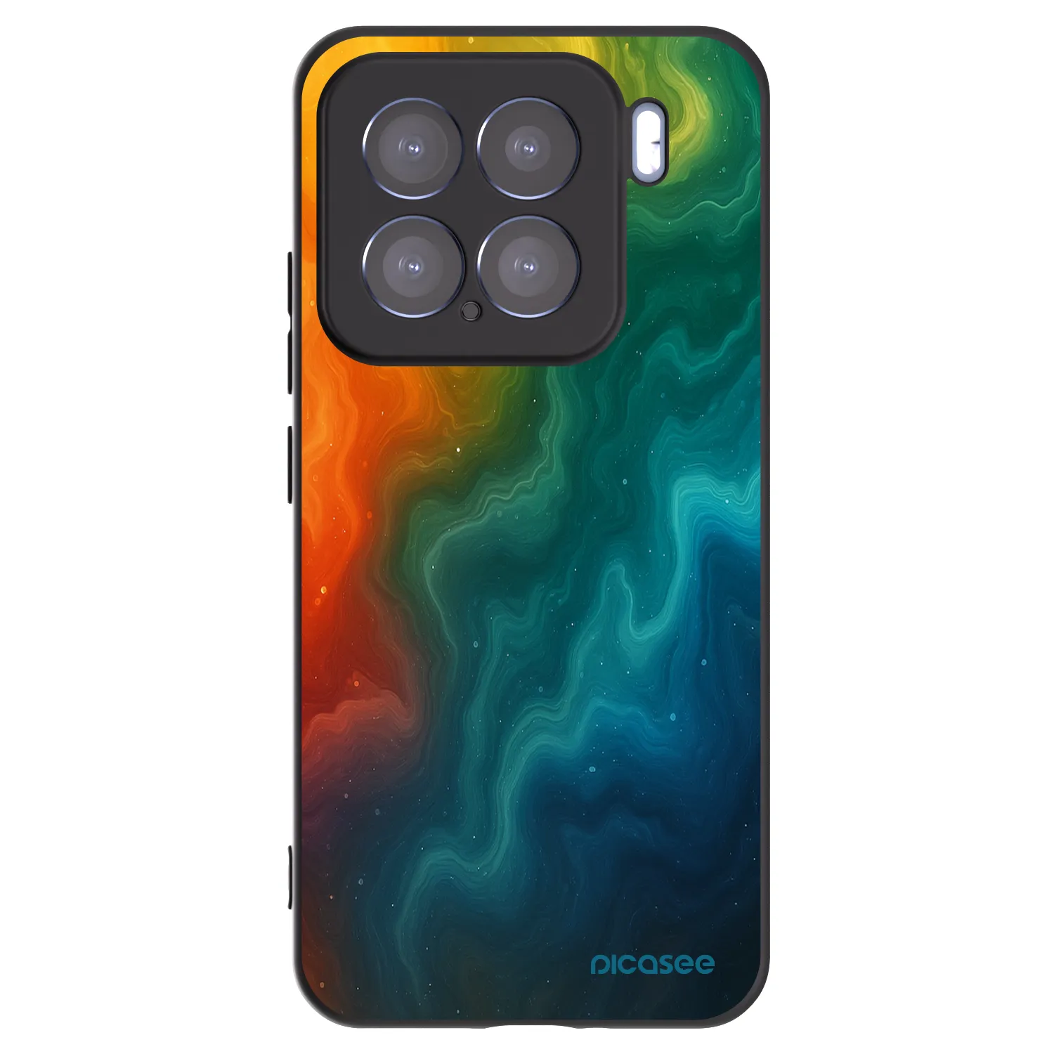 Silikónový čierny obal pre Xiaomi 15 - Solar