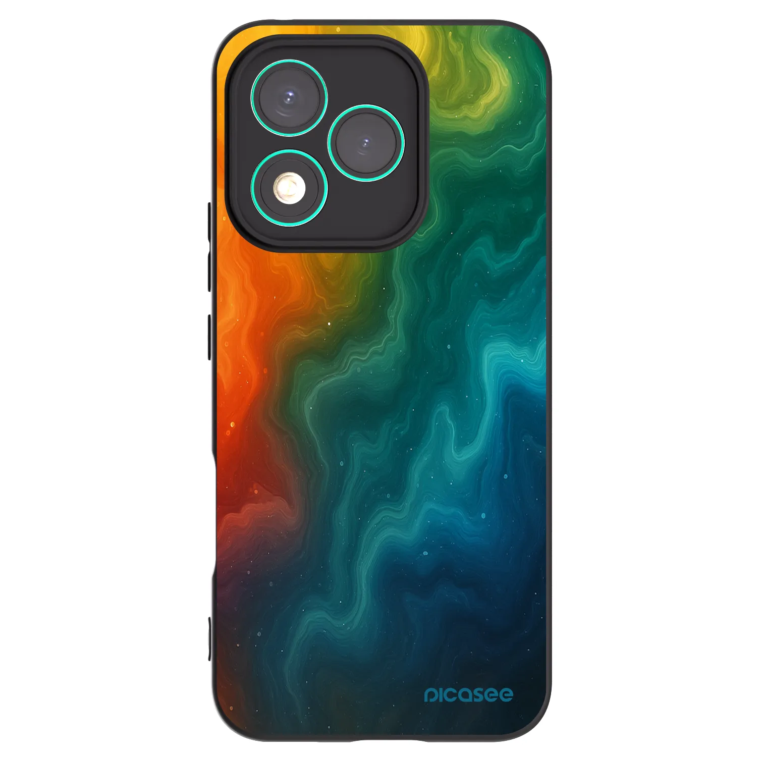 Picasee silikónový čierny obal pre Honor 400 Lite 5G - Solar