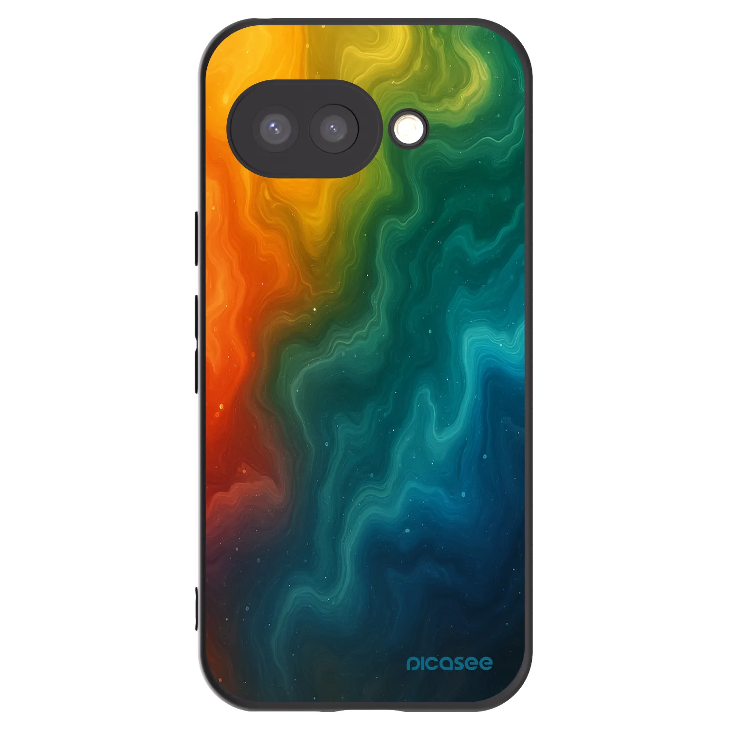 Picasee silikónový čierny obal pre Google Pixel 9a - Solar