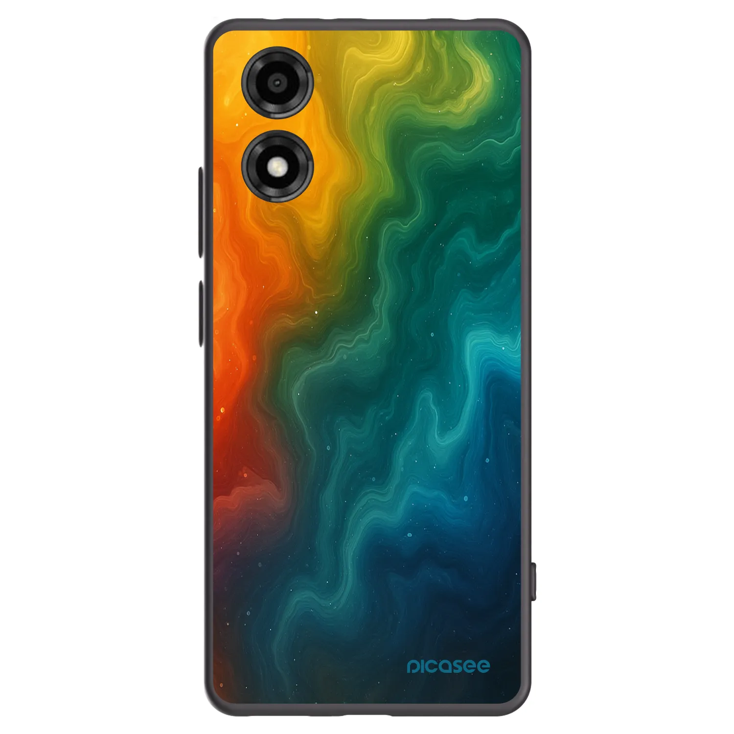 Picasee silikónový čierny obal pre Motorola Moto E14 - Solar