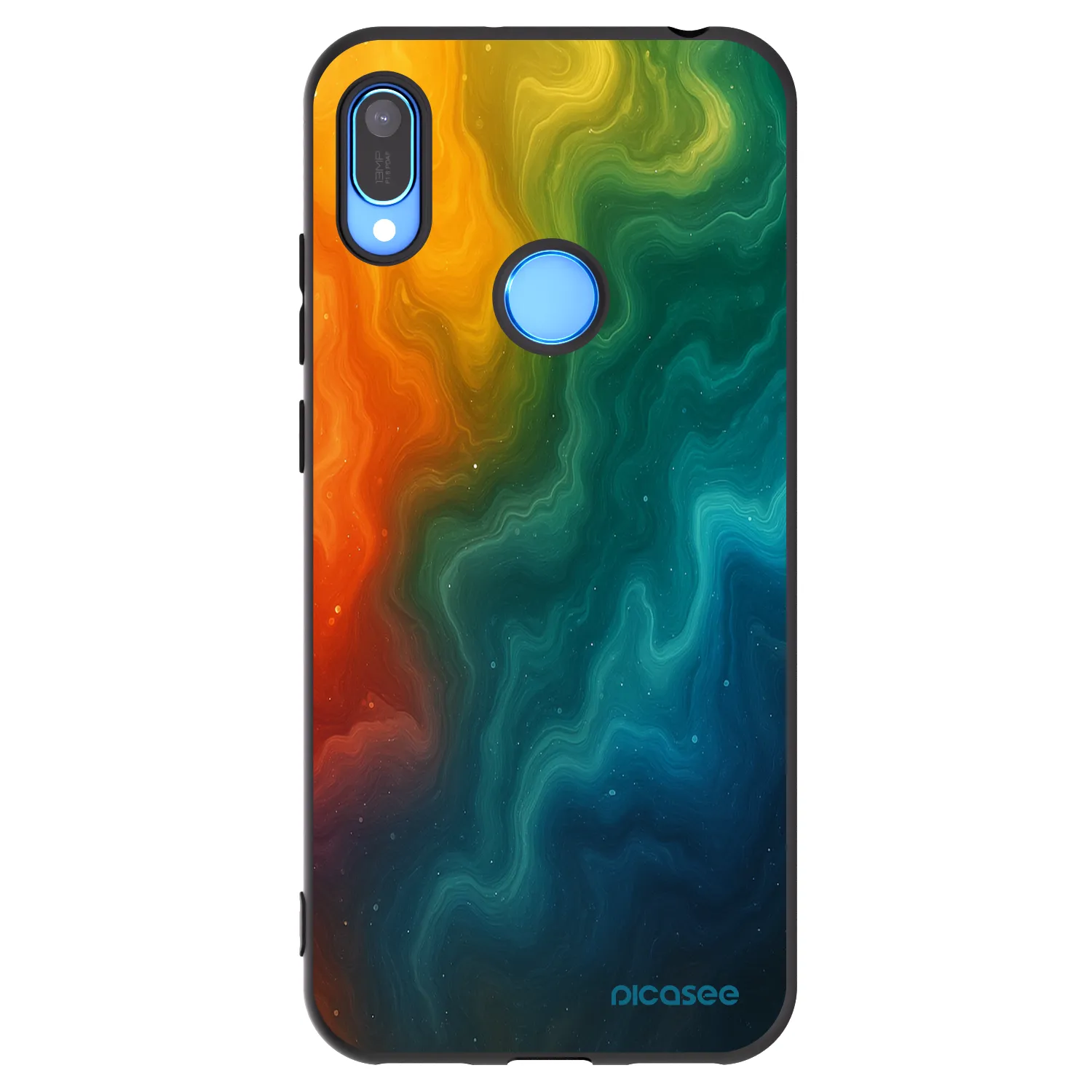 Picasee silikónový čierny obal pre Huawei Y6 2019 - Solar