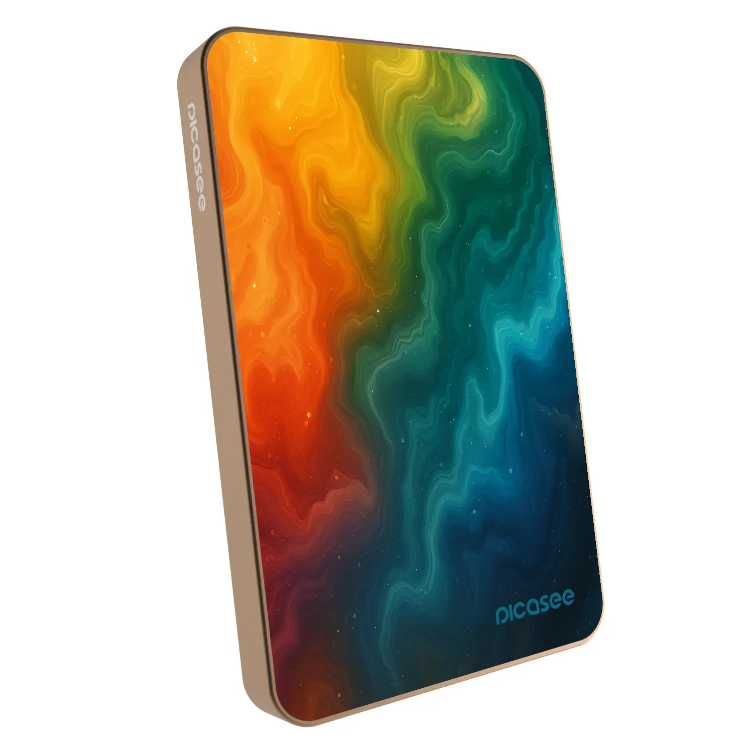 Picasee Powerbanka s MagSafe 5 000 mAh Zlatá - Solar