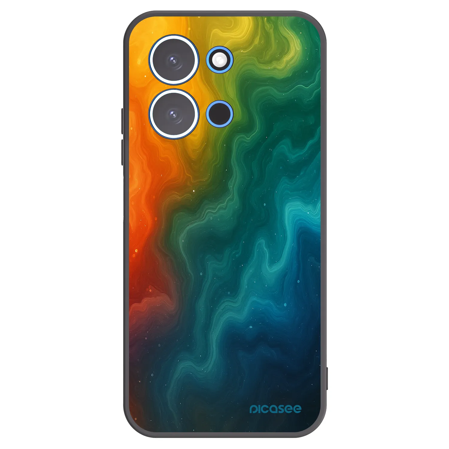 Silikónový čierny obal pre Xiaomi Redmi 15C 4G - Solar