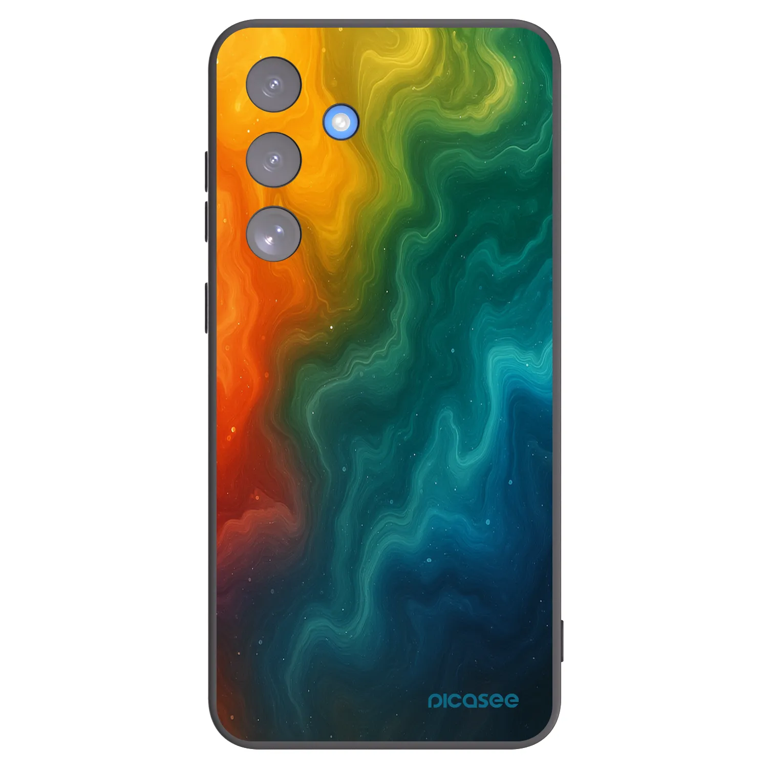 Picasee silikónový čierny obal pre Samsung Galaxy S25 FE 5G - Solar
