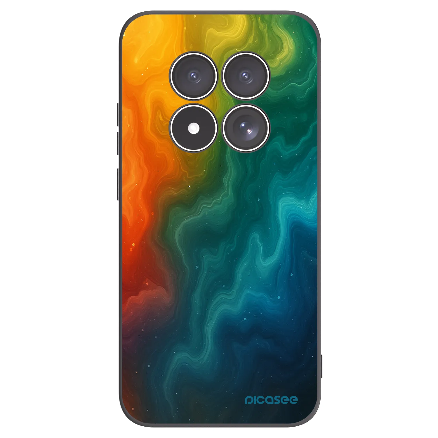 Picasee silikónový čierny obal pre Xiaomi Redmi Note 15 Pro 5G - Solar