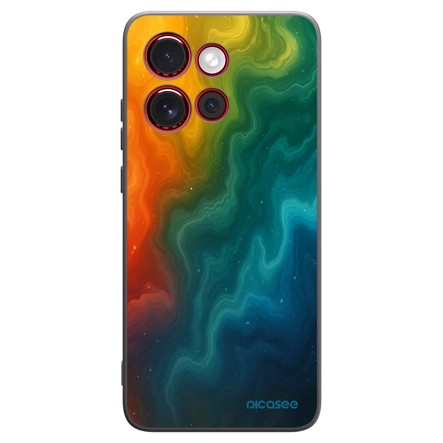 Picasee silikónový čierny obal pre Motorola Edge 60 Neo 5G - Solar
