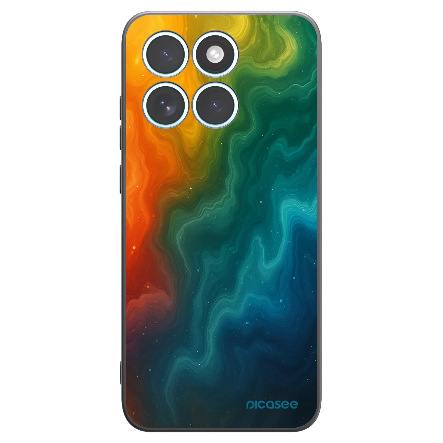 Picasee silikónový čierny obal pre Motorola Edge 70 Fusion - Solar