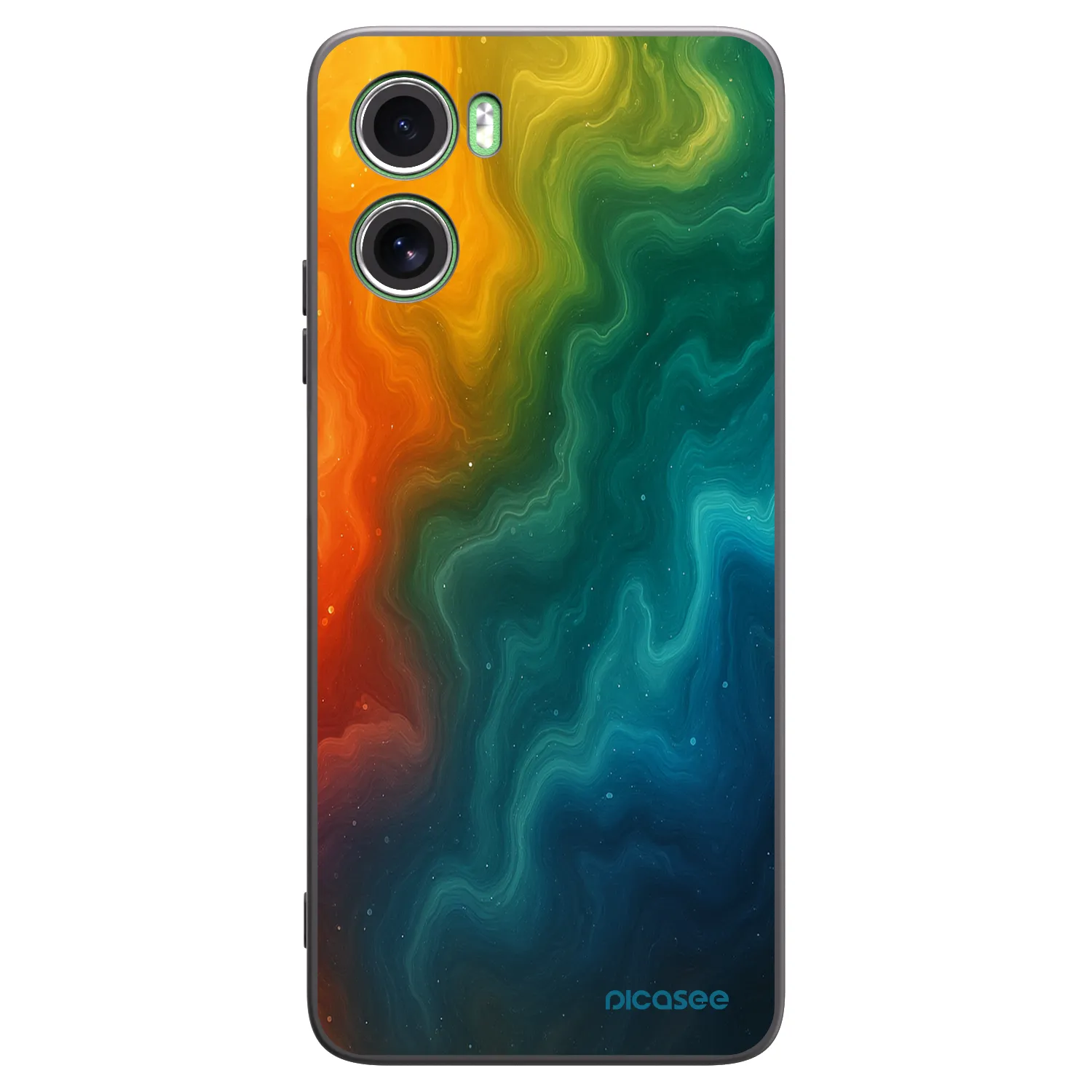 Picasee silikónový čierny obal pre Motorola Moto G06 - Solar