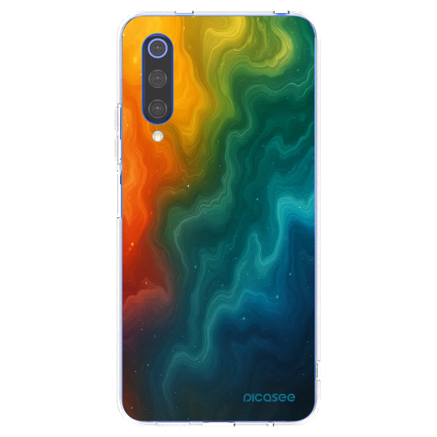 Picasee silikónový prehľadný obal pre Xiaomi Mi 9 SE - Solar