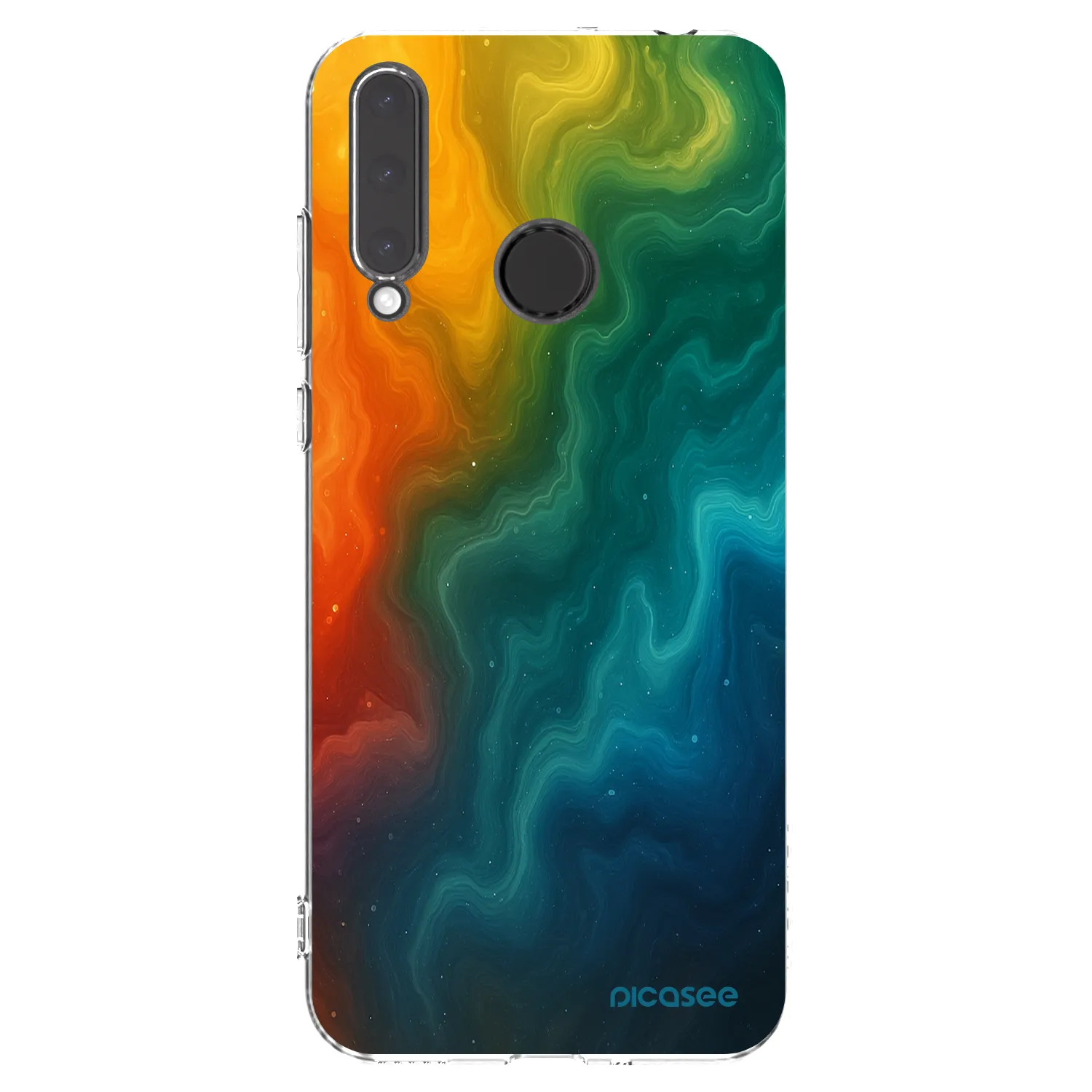 Picasee silikónový prehľadný obal pre Honor 20 Lite - Solar