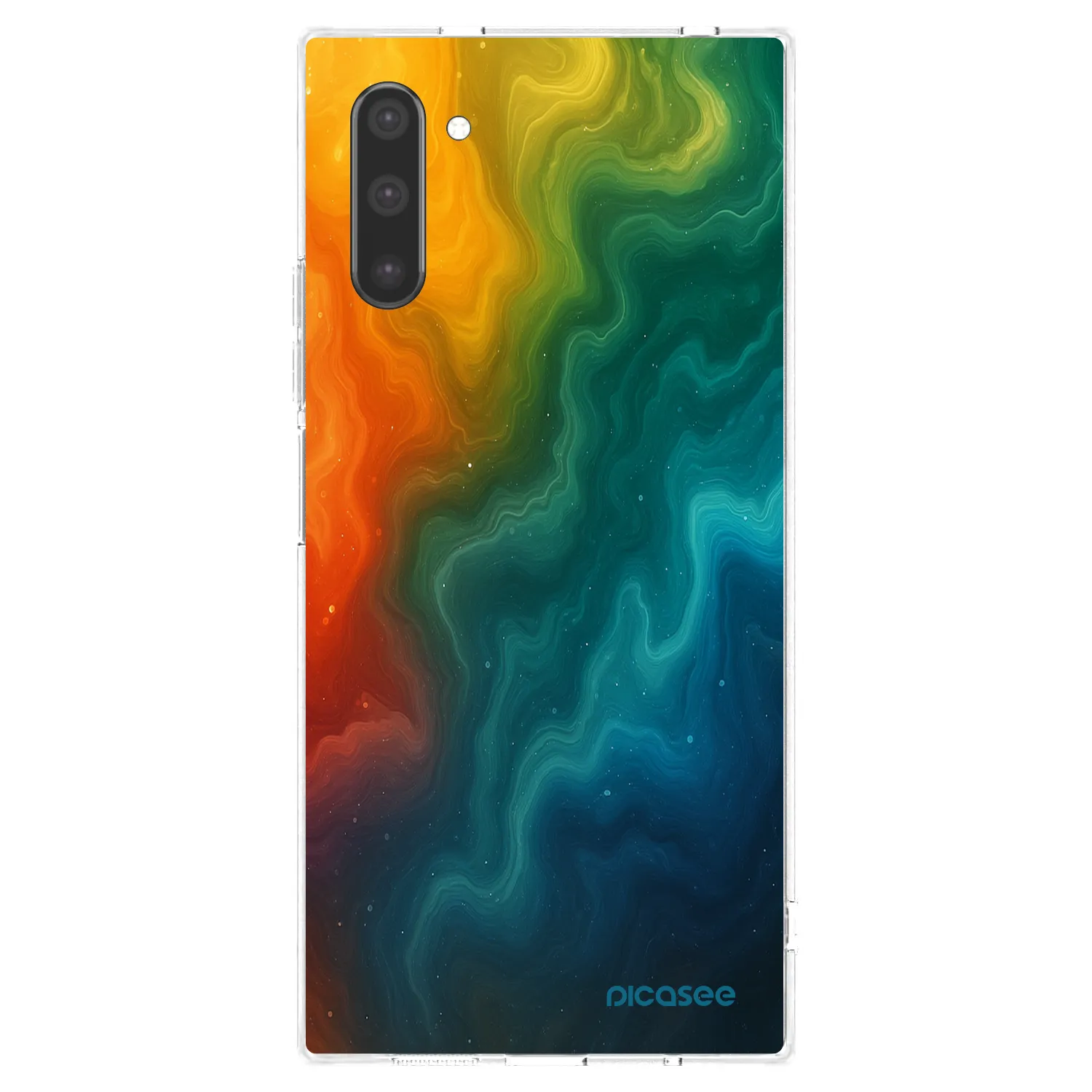 Picasee silikónový prehľadný obal pre Samsung Galaxy Note 10 N970F - Solar