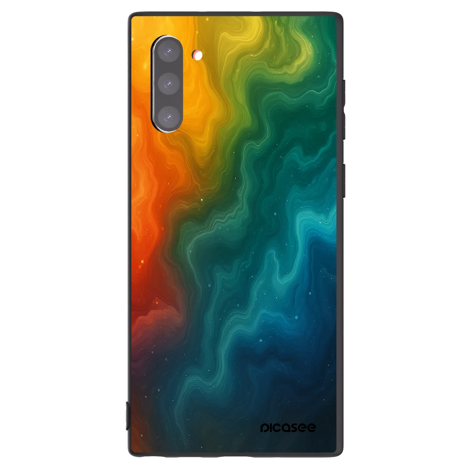 Picasee silikónový čierny obal pre Samsung Galaxy Note 10 N970F - Solar