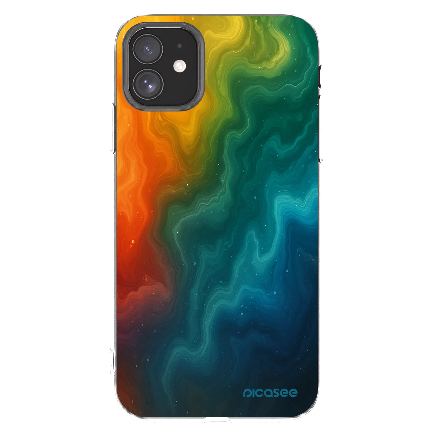 Picasee silikónový prehľadný obal pre Apple iPhone 11 - Solar