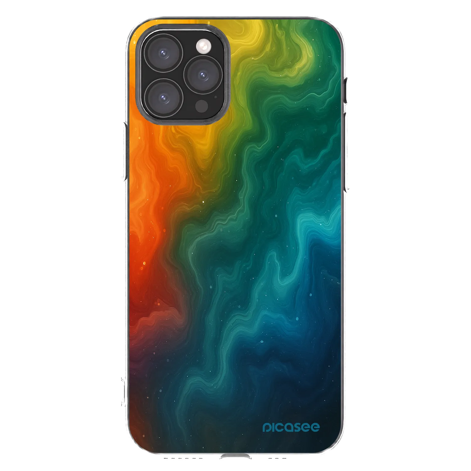 Picasee silikónový prehľadný obal pre Apple iPhone 11 Pro - Solar