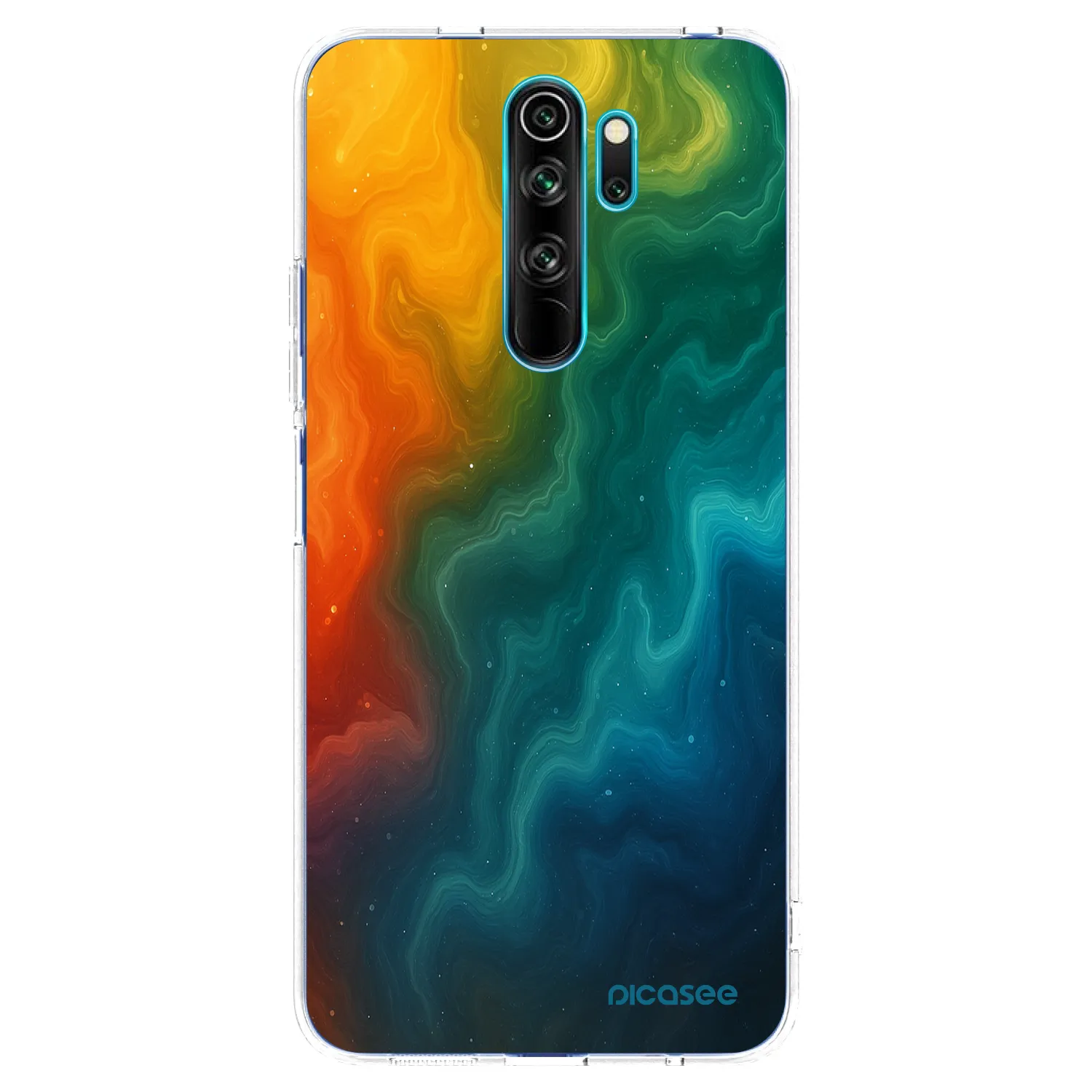 Picasee silikónový prehľadný obal pre Xiaomi Redmi Note 8 Pro - Solar