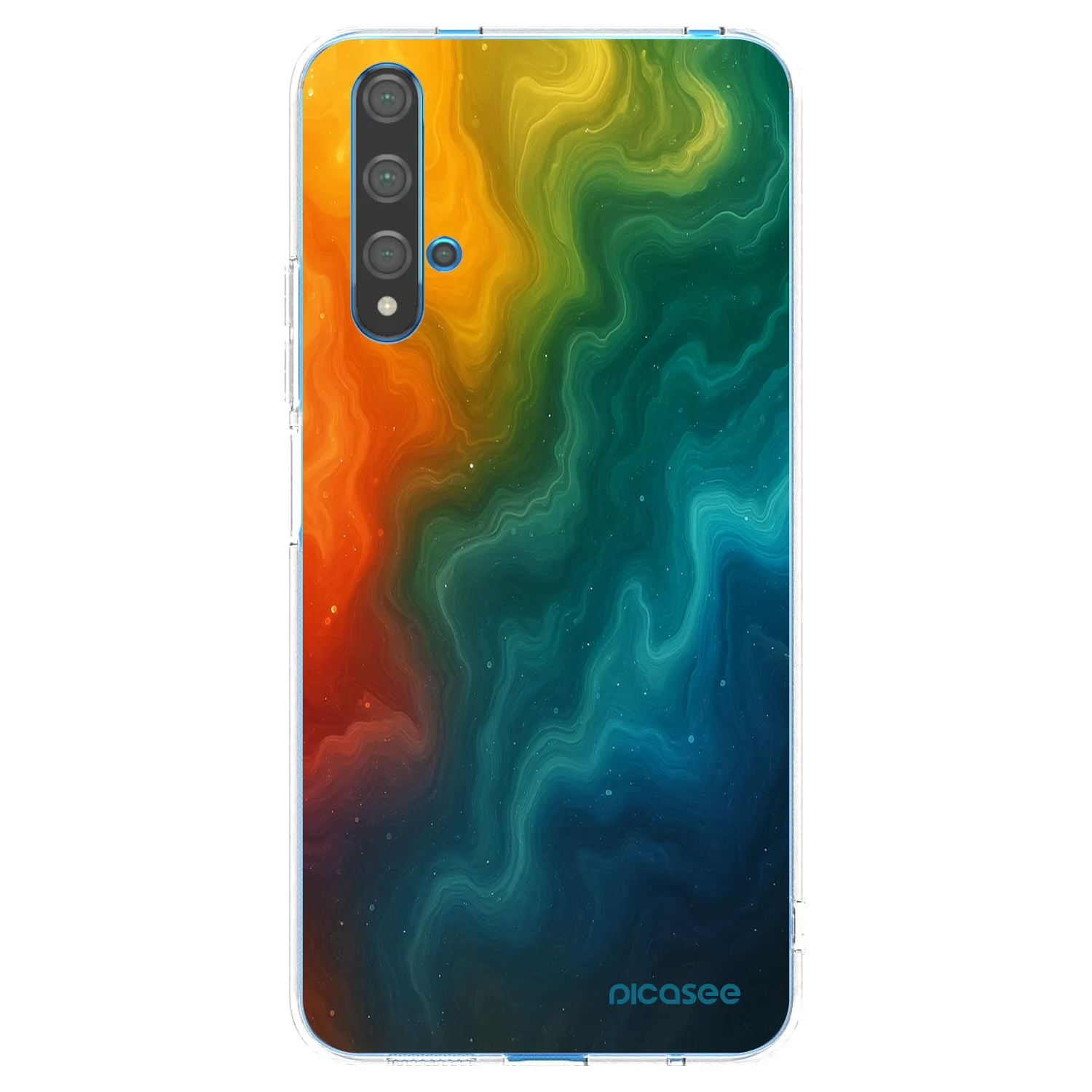 Picasee silikónový prehľadný obal pre Huawei Nova 5T - Solar