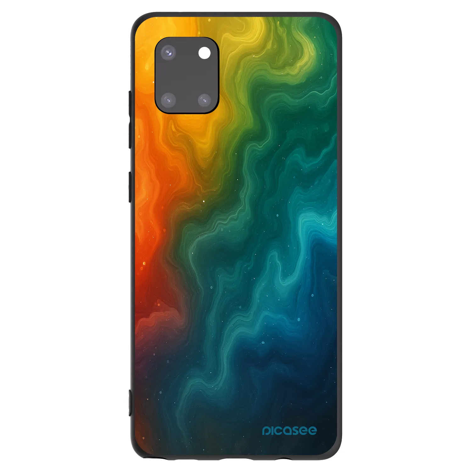 Picasee silikónový čierny obal pre Samsung Galaxy Note 10 Lite N770F - Solar