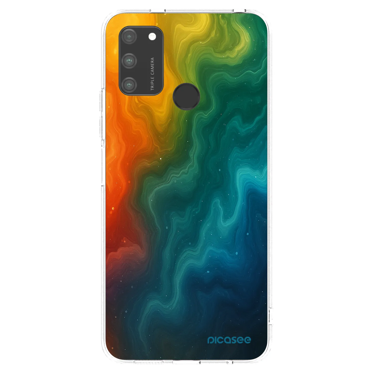 Picasee silikónový prehľadný obal pre Honor 9A - Solar