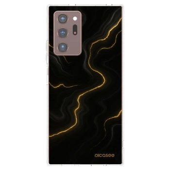 Picasee silikónový prehľadný obal pre Samsung Galaxy Note 20 Ultra - Thunder
