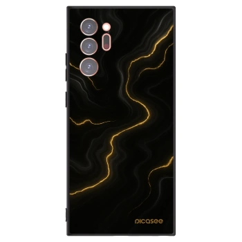 Picasee silikónový čierny obal pre Samsung Galaxy Note 20 Ultra - Thunder