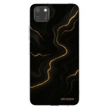 Picasee silikónový prehľadný obal pre Huawei Y5P - Thunder