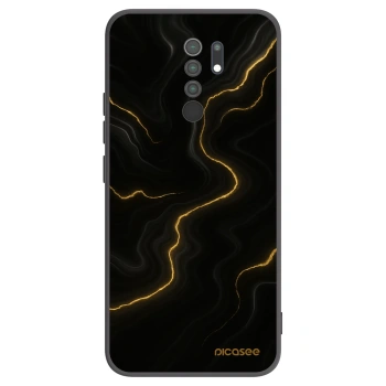 Picasee silikónový čierny obal pre Xiaomi Redmi 9 - Thunder