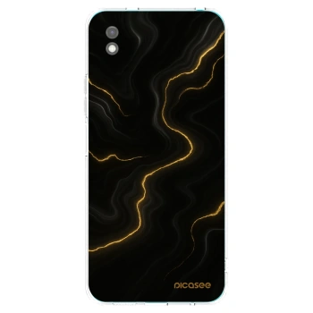 Picasee silikónový čierny obal pre Xiaomi Redmi 9A - Thunder