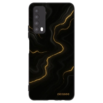 Picasee silikónový čierny obal pre Huawei P Smart 2021 - Thunder