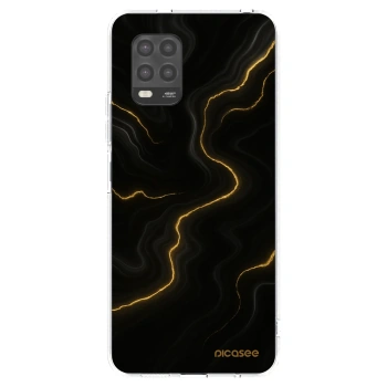 Picasee silikónový prehľadný obal pre Xiaomi Mi 10 Lite - Thunder