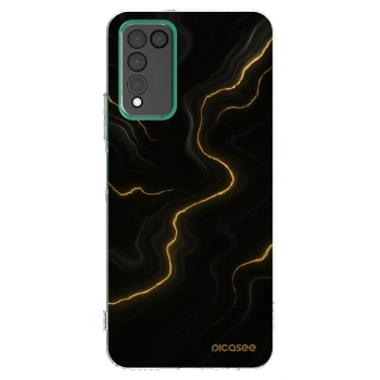 Picasee silikónový prehľadný obal pre Honor 10X Lite - Thunder