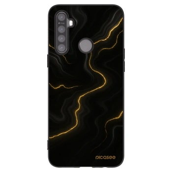 Picasee silikónový čierny obal pre Realme 6i - Thunder