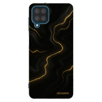 Picasee silikónový prehľadný obal pre Samsung Galaxy A12 A125F - Thunder