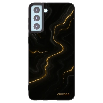 Picasee silikónový čierny obal pre Samsung Galaxy S21+ 5G G996F - Thunder