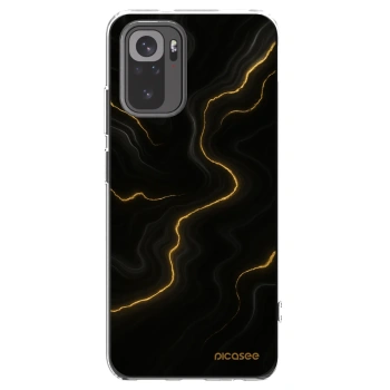 Picasee silikónový prehľadný obal pre Xiaomi Redmi Note 10 - Thunder