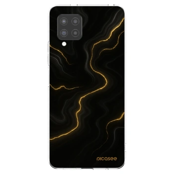 Picasee silikónový prehľadný obal pre Samsung Galaxy A42 A426B - Thunder