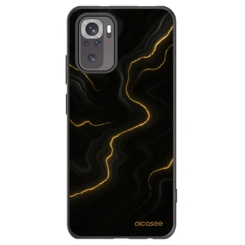 Picasee silikónový čierny obal pre Xiaomi Redmi Note 10S - Thunder