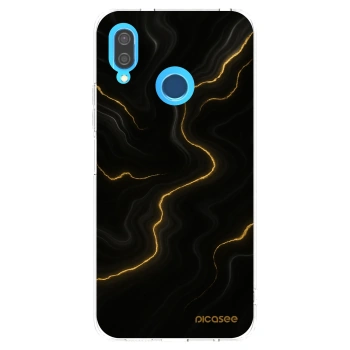 Picasee silikónový prehľadný obal pre Huawei P20 Lite - Thunder