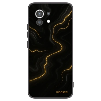 Picasee silikónový čierny obal pre Xiaomi Mi 11 - Thunder