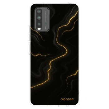 Picasee silikónový čierny obal pre Xiaomi Redmi 9T - Thunder