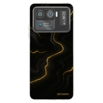 Picasee silikónový prehľadný obal pre Xiaomi Mi 11 Ultra - Thunder