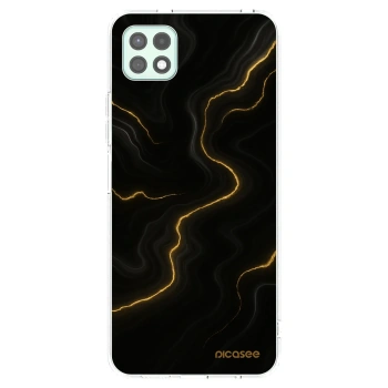 Picasee silikónový prehľadný obal pre Samsung Galaxy A22 A226B 5G - Thunder