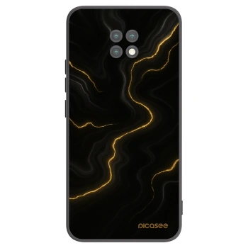 Picasee silikónový čierny obal pre Xiaomi Redmi Note 9T - Thunder