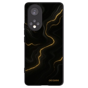 Picasee silikónový čierny obal pre Honor 50 5G - Thunder