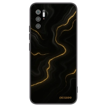 Picasee silikónový čierny obal pre Xiaomi Poco M3 Pro 5G - Thunder