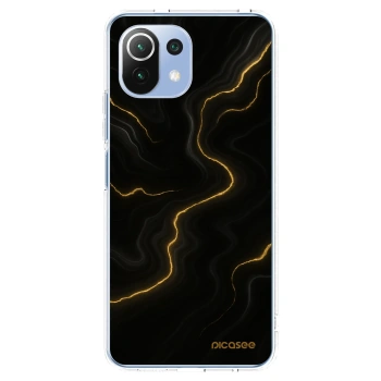 Picasee silikónový prehľadný obal pre Xiaomi 11 Lite 5G NE - Thunder