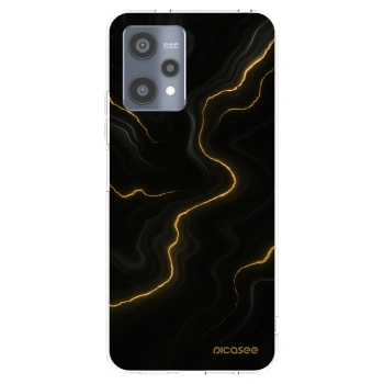 Picasee silikónový prehľadný obal pre Realme 9 Pro 5G - Thunder
