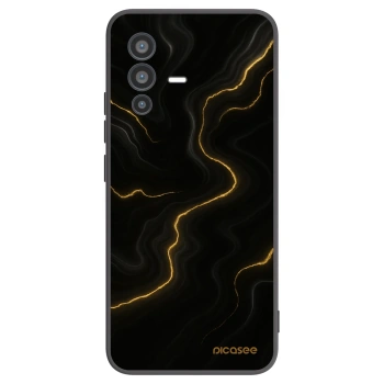 Picasee silikónový čierny obal pre Vivo V23 5G - Thunder